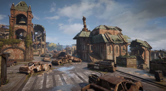 Видео Gears of War 4 - карта Gridlock