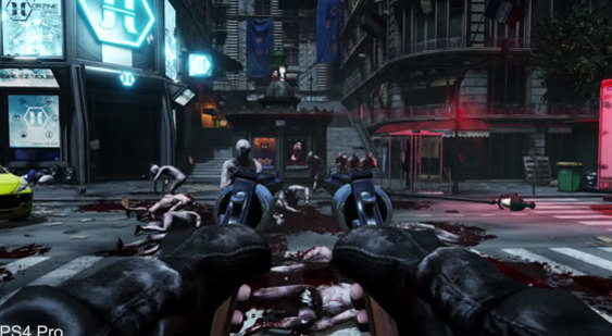 Видео Killing Floor 2 - анализ ранней версии для PS4 Pro