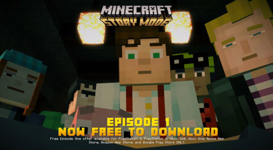 Видео Minecraft: Story Mode - первый эпизод стал бесплатным