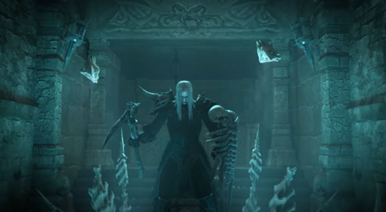 Трейлер Diablo 3 - анонс класса некромант