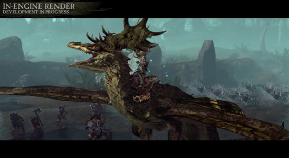 Видео Total War: Warhammer - властители полян и лесные драконы