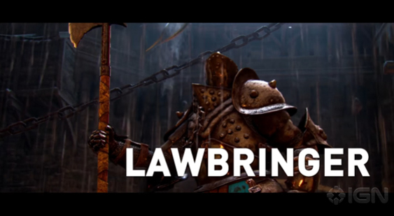 Трейлер For Honor - класс Lawbringer