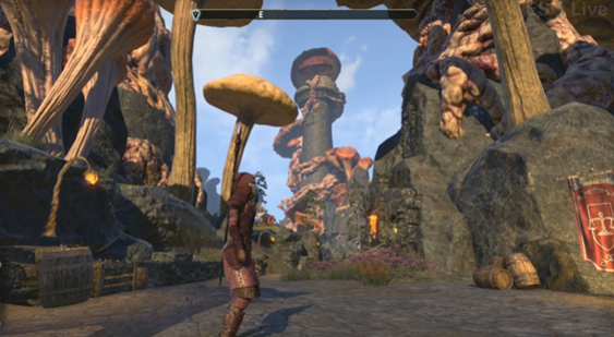 20 минут геймплея The Elder Scrolls Online: Morrowind - локации