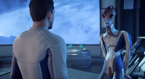 Видео Mass Effect Andromeda - актер Кумейл Нанджиани