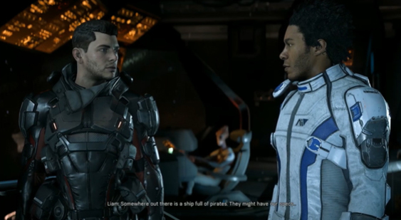 Запись трансляции Mass Effect Andromeda - миссия на лояльность Лиама