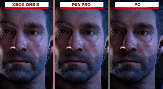Видео Mass Effect Andromeda - сравнение графики на Xbox One S, PS4 Pro и PC