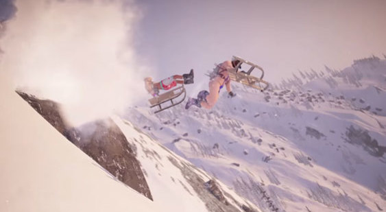 Тизер-трейлер Steep - DLC Winterfest