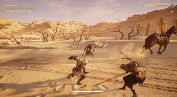 Видео Assassin’s Creed Origins - разработчик о боевой системе
