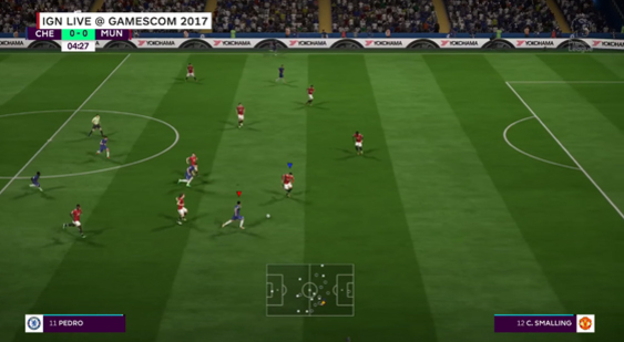 Геймплей FIFA 18 - Gamescom 2017