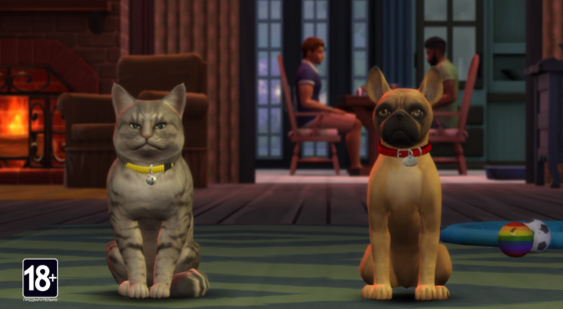 Трейлер The Sims 4 - анонс дополнения Кошки и собаки