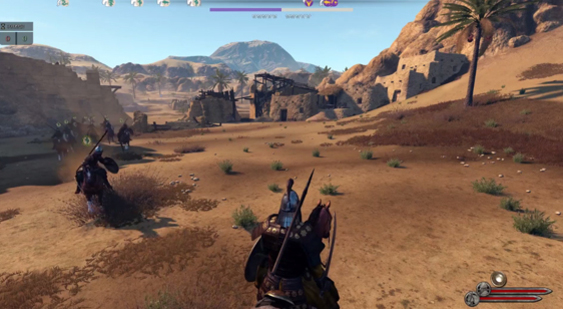 Геймплей Mount & Blade 2: Bannerlord - режим Captain - Khuzait vs Empire