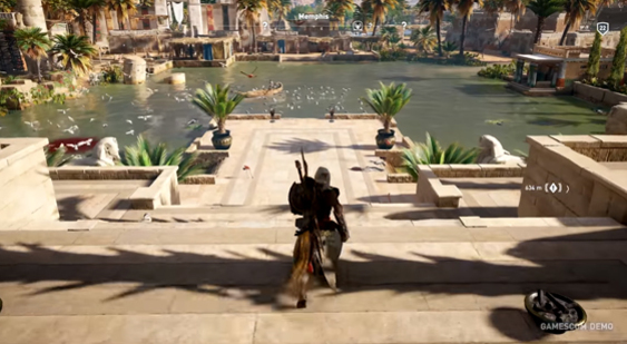 Геймплей Assassin’s Creed Origins с Gamescom 2017 - 2 часть