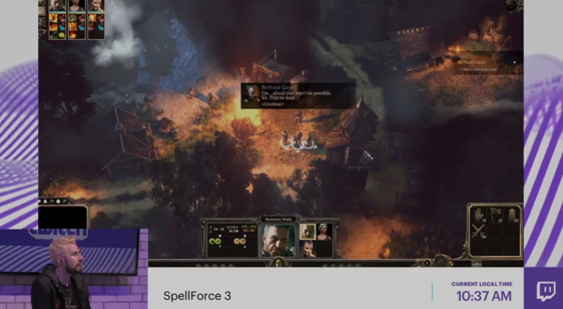 Геймплей кампании Spellforce 3 с Gamescom 2017 - фрагмент трансляции