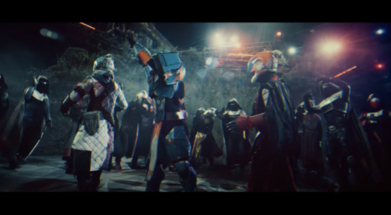 Японский ролик к выходу Destiny 2 - танцевальный поединок