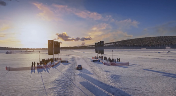 Видео Project CARS 2 - ледяной трек Mercedes-Benz (русские субтитры)