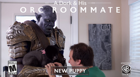 Рекламный ролик Middle Earth: Shadow of War - новый щенок