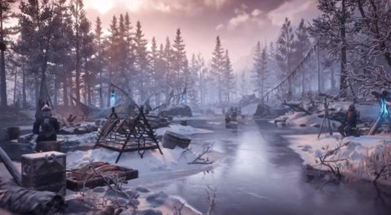 Трейлер Horizon Zero Dawn: The Frozen Wilds - локации