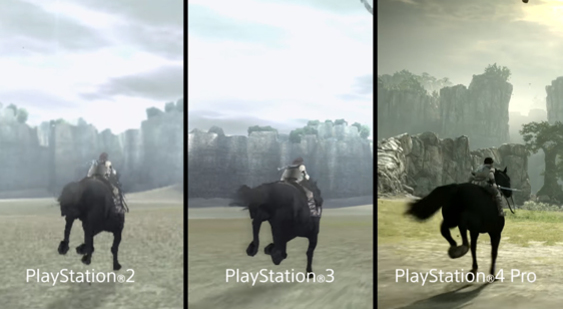 Видео Shadow of the Colossus - сравнение версий