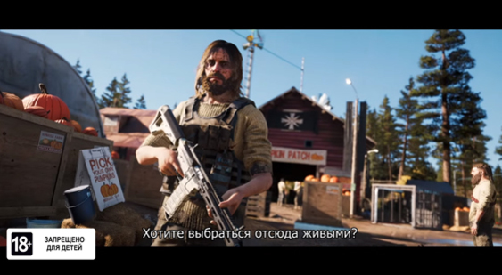 Трейлер Far Cry 5 - Восстание (русские субтитры)