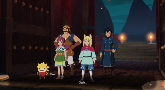 10 минут геймплея Ni no Kuni 2: Revenant Kingdom за Тани