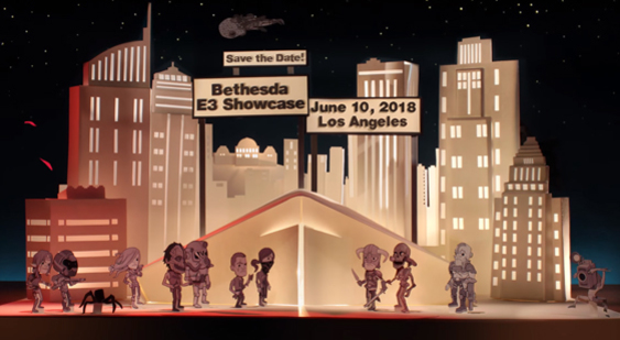 Трейлер анонса шоу Bethesda на E3 2018