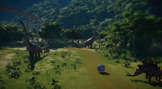 Геймплейный трейлер Jurassic World Evolution - дата выхода
