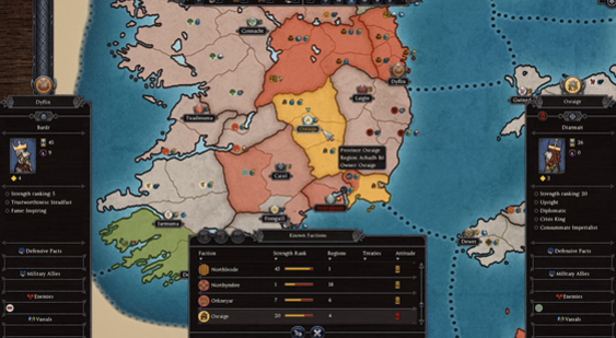 Видео Total War Saga: Thrones of Britannia о политике и интригах