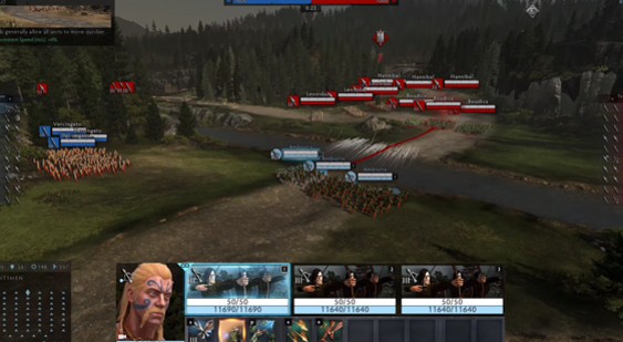 Видео Total War: Arena - обзор Амбиорикса